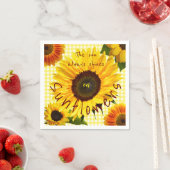 Sun Always Shines Sunflower Yellow Buffalo Play Servet (Insitu)