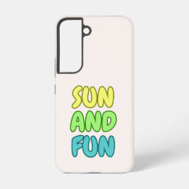 Sun And Fun Samsung Tough Case Galaxy Hoesje