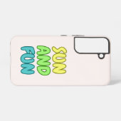 Sun And Fun Samsung Tough Case Galaxy Hoesje (Achterkant horizontaal)