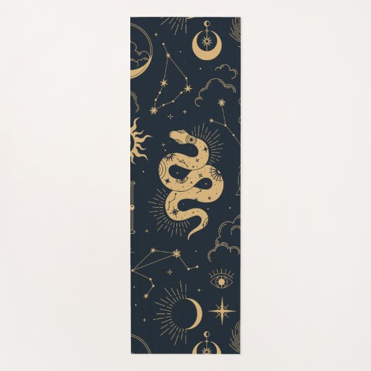 Sun and Moon -Astronomy Witch Yogamat (Voorkant)