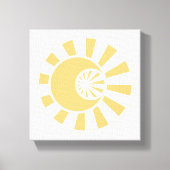 Sun and Moon Canvas Afdruk (Voorkant)