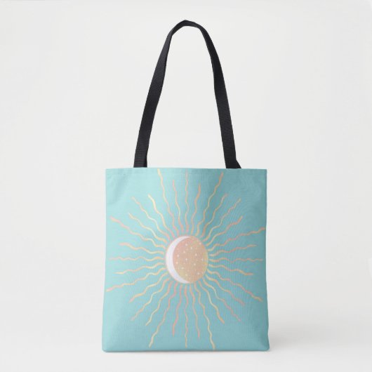 Sun And Moon Tote Bag (Voorkant)