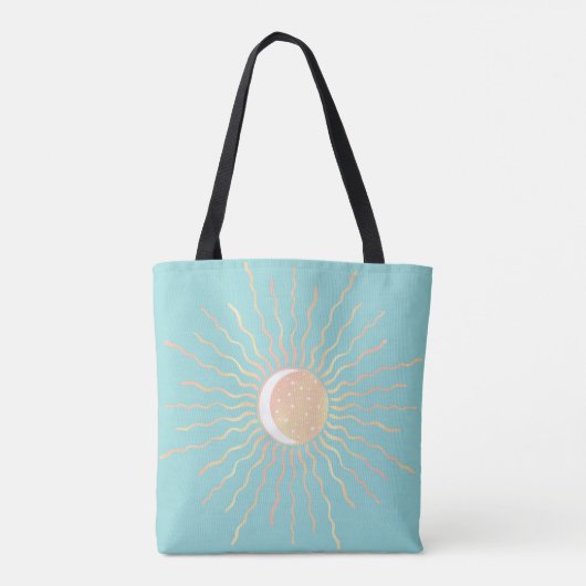 Sun And Moon Tote Bag (Achterkant)