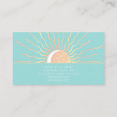 Sun And Moon Visitekaartje (Achterkant)