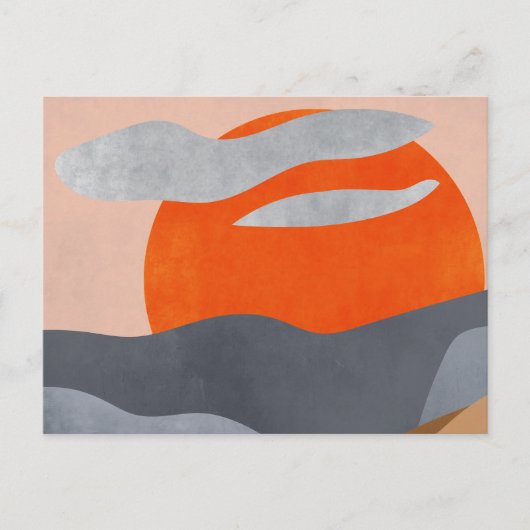 Sun and sea  briefkaart (Voorkant)