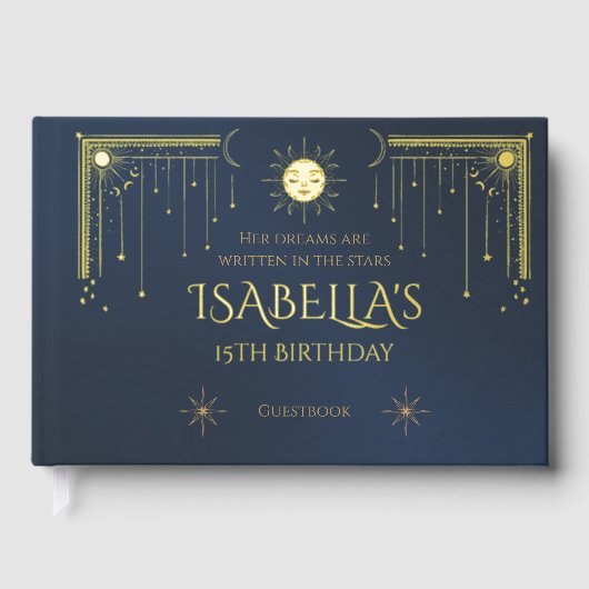 sun and stars gastenboek (Voorkant)