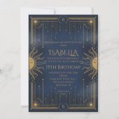 sun and stars kaart (Voorkant)