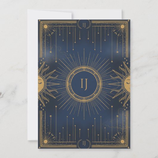 sun and stars kaart (Achterkant)