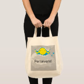 Sun and Storm Clouds: Grocery Tote Bag (Voorkant (product))