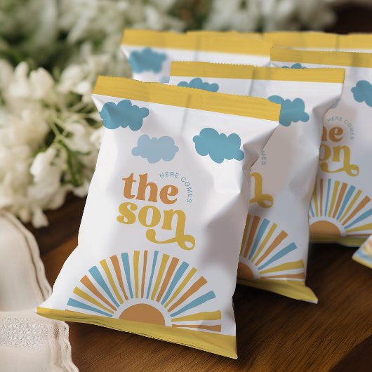 Sun Baby shower Chip Bag Wrapper