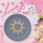 Sun Baby shower papier borden Papieren Bordje (Feest)