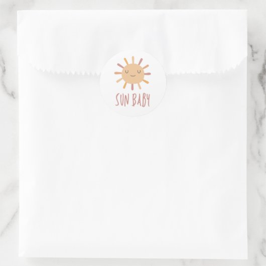 Sun Baby Sticker (Tas)