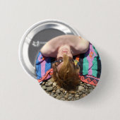 Sun Bading Ronde Button 5,7 Cm (Voorkant /achterkant)