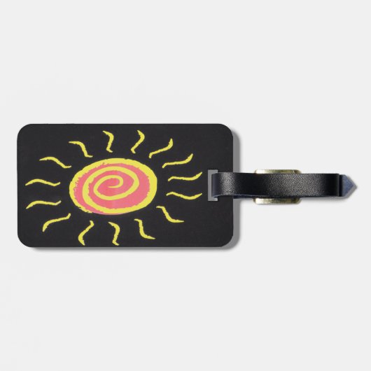 Sun Bagagelabel (Achterkant horizontaal)