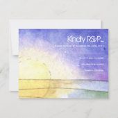 SUN Bat Bar Mitzvah Reply Card RSVP Kaartje (Voorkant)