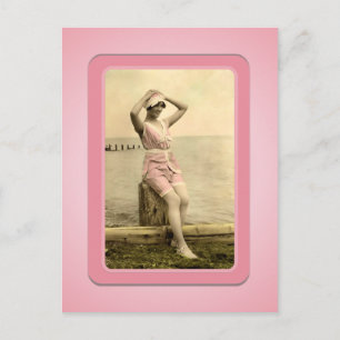 Sun Bather Beach Babes Briefkaart