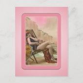 Sun Bather Beach Babes Briefkaart (Voorkant)