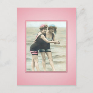 Sun Bather Beach Babes Briefkaart