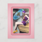 Sun Bather Beach Babes Briefkaart (Voorkant)