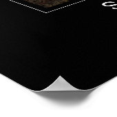 Sun Beam bij Lipan Point 4859 Black Poster (Hoek)