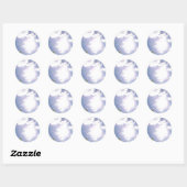 Sun Beam en Clouds Stickers (Vel)