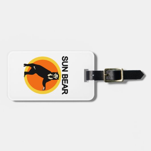 Sun Beer Bagagelabel (Voorkant horizontaal)