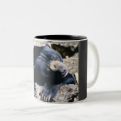 Sun Beer Coffee Cup Tweekleurige Koffiemok (Voorkant rechts)