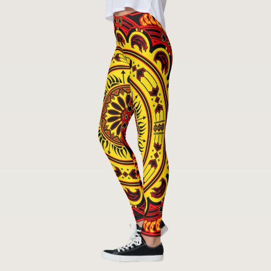 Sun Beer (rood) Leggings (Links)