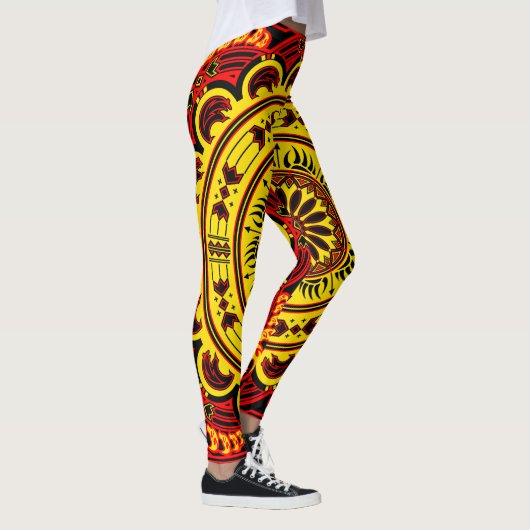 Sun Beer (rood) Leggings (Rechts)