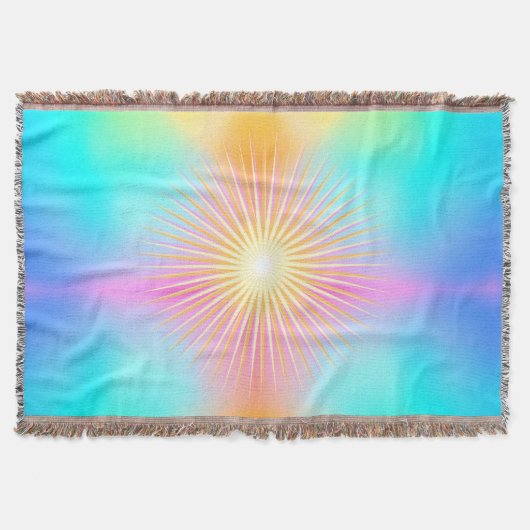 Sun Blast Throw-deken Deken (Voorkant)