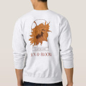 Sun & Bloom Hoodie Trui (Achterkant)