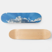 Sun Breaking Through Clouds Skateboard (Horizontaal)