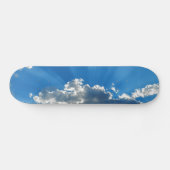 Sun Breaking Through Clouds Skateboard (Horizontaal)