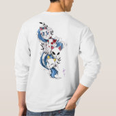 Sun-Breathing Mask Warrior Tee – Demon Hunter Styl T-shirt (Achterkant)