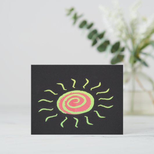 Sun Briefkaart (Staand voorkant)