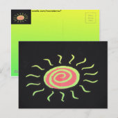 Sun Briefkaart (Voorkant / Achterkant)