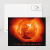 Sun briefkaart (Voorkant / Achterkant)