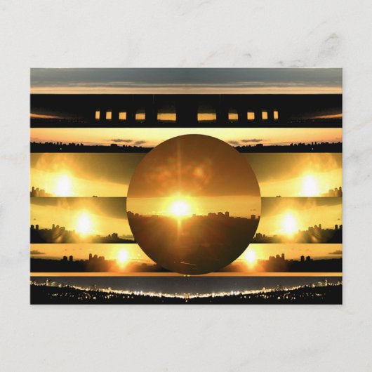 SUN - Bron van vitale energie Briefkaart (Voorkant)