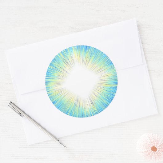 Sun Burst Sticker (Envelop)