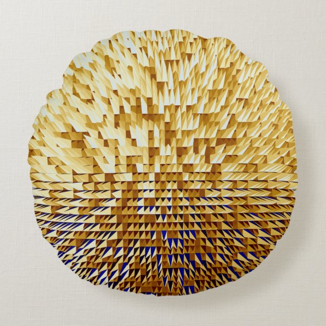 Sun bursting..... rond kussen (Voorkant)