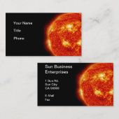 Sun Business Enterprises Visitekaartje (Voorkant / Achterkant)