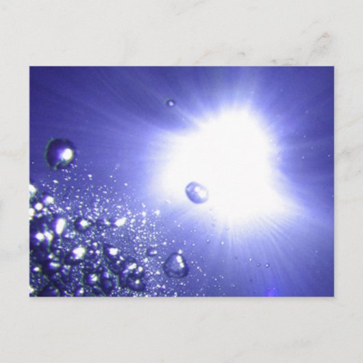 Sun Bust Post-kaart Briefkaart (Voorkant)