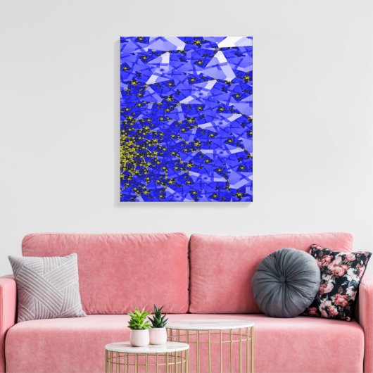 SUN CANVAS AFDRUK (Insitu (Woonkamer))