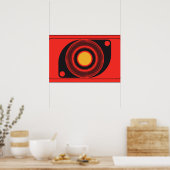 Sun Carpet, Poster (Keuken)