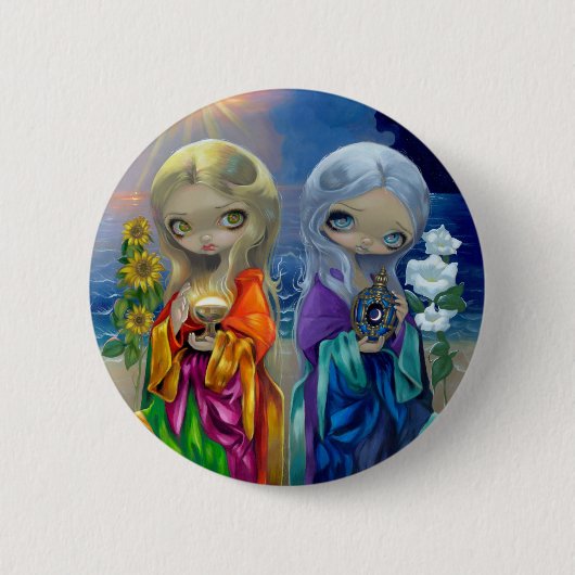 "Sun Child and Moon Child" Button (Voorkant)