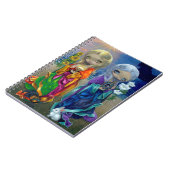 "Sun Child and Moon Child"-laptop Notitieboek (Linkerzijde)