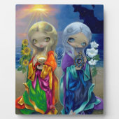 "Sun Child and Moon Child" Plaque Fotoplaat (Voorkant)