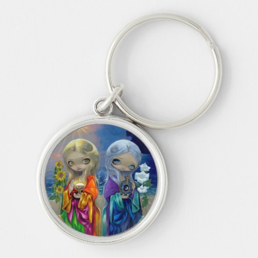 "Sun Child and Moon Child" Sleutelhanger (Voorkant)