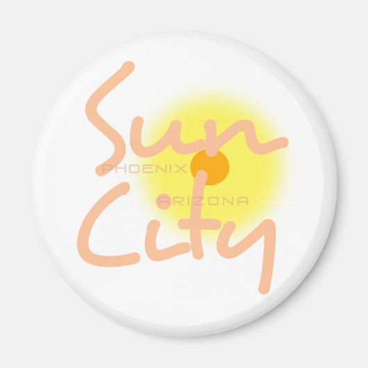 Sun City 2 Magneet (Voorkant)