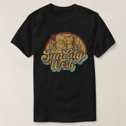 Sun City West, Arizona T-shirt (Design voorkant)